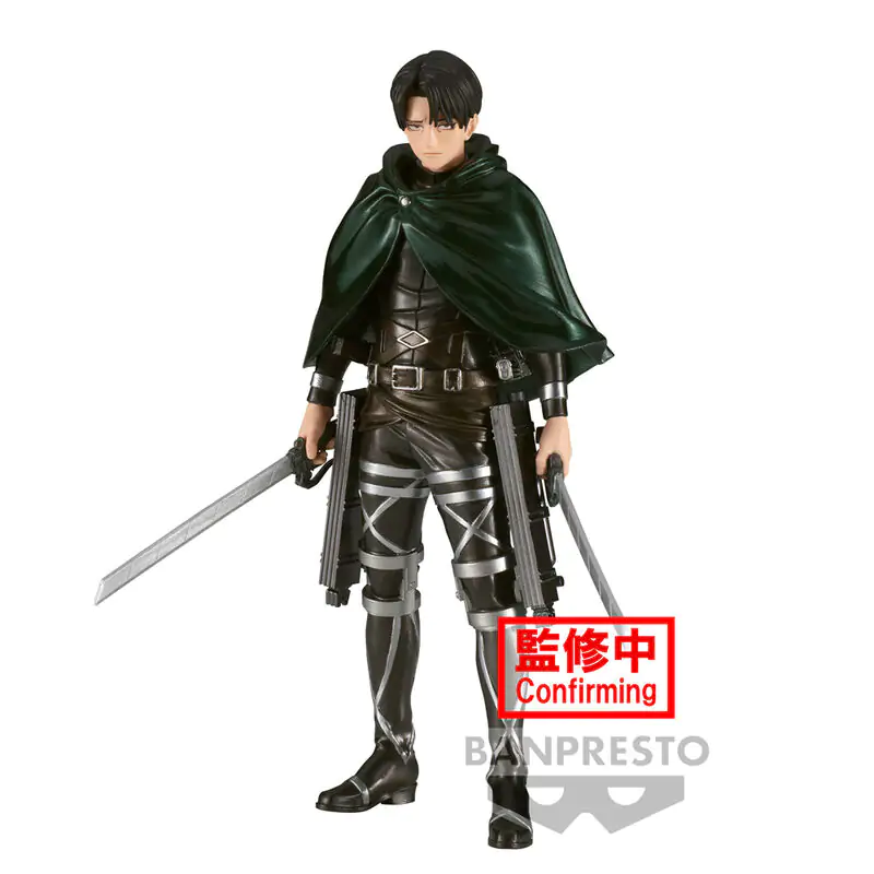 Attack on Titan The Final Season 10th Anniversary Levi figura 16cm termékfotó