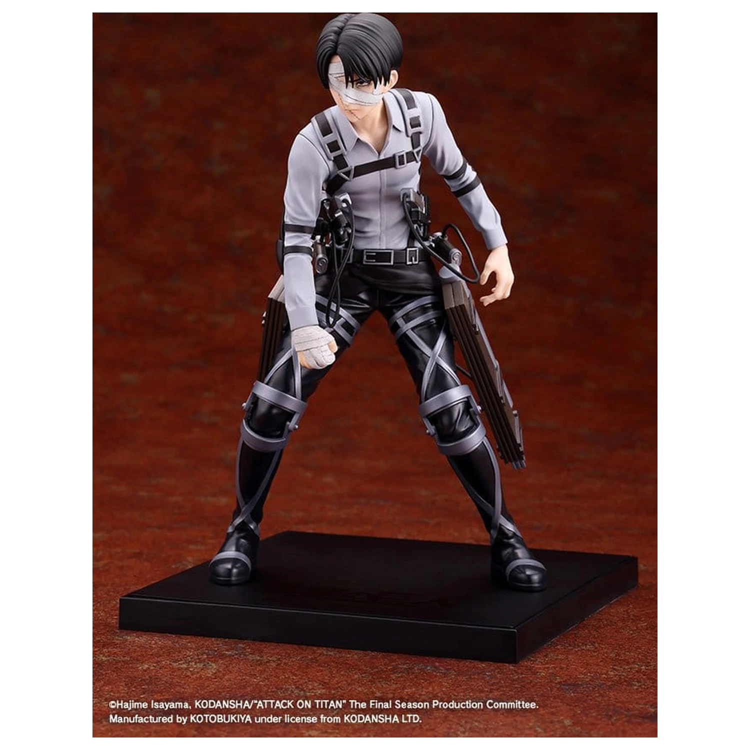 Attack on Titan: The Final Season Oshi Works PVC figura Levi Ackerman The Final Season Ver. 20 cm termékfotó