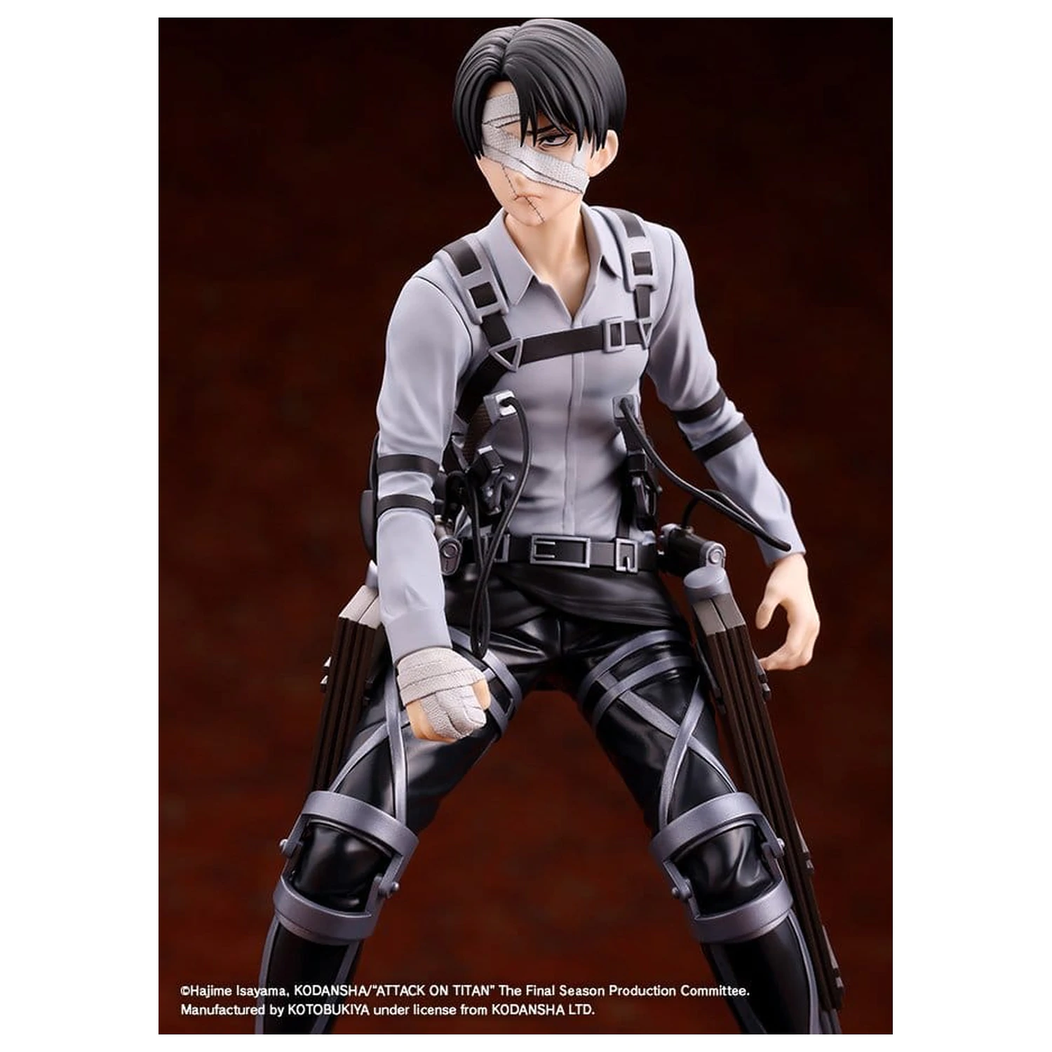 Attack on Titan: The Final Season Oshi Works PVC figura Levi Ackerman The Final Season Ver. 20 cm termékfotó