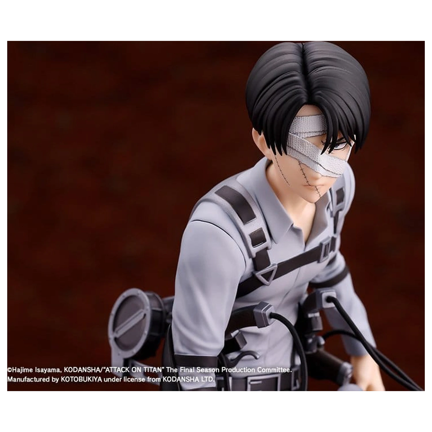Attack on Titan: The Final Season Oshi Works PVC figura Levi Ackerman The Final Season Ver. 20 cm termékfotó