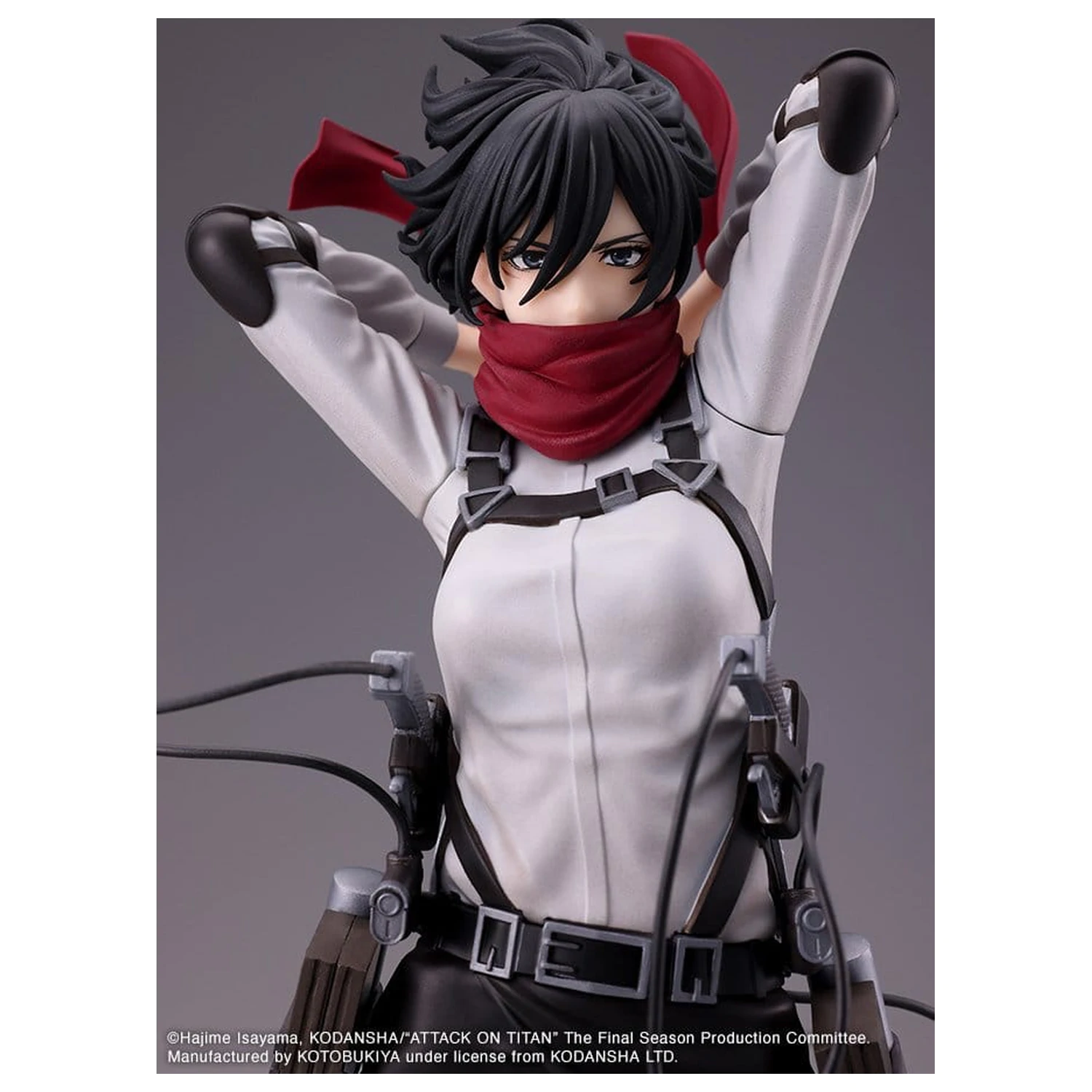 Attack on Titan: The Final Season Oshi Works PVC figura Mikasa Ackerman The Final Season Ver. 25 cm termékfotó