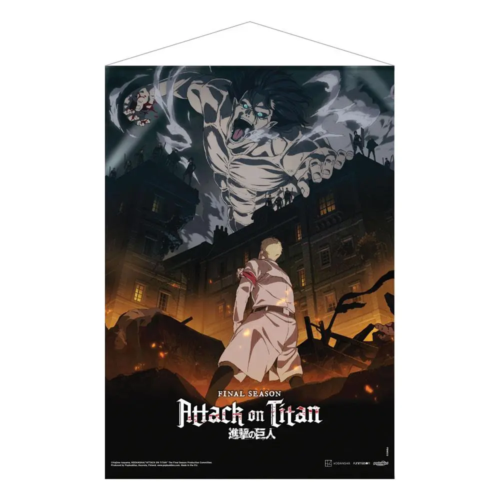Attack on Titan: The Final Season Part 1 Key Visual 1 felakasztható poszter 50 x 70 cm termékfotó
