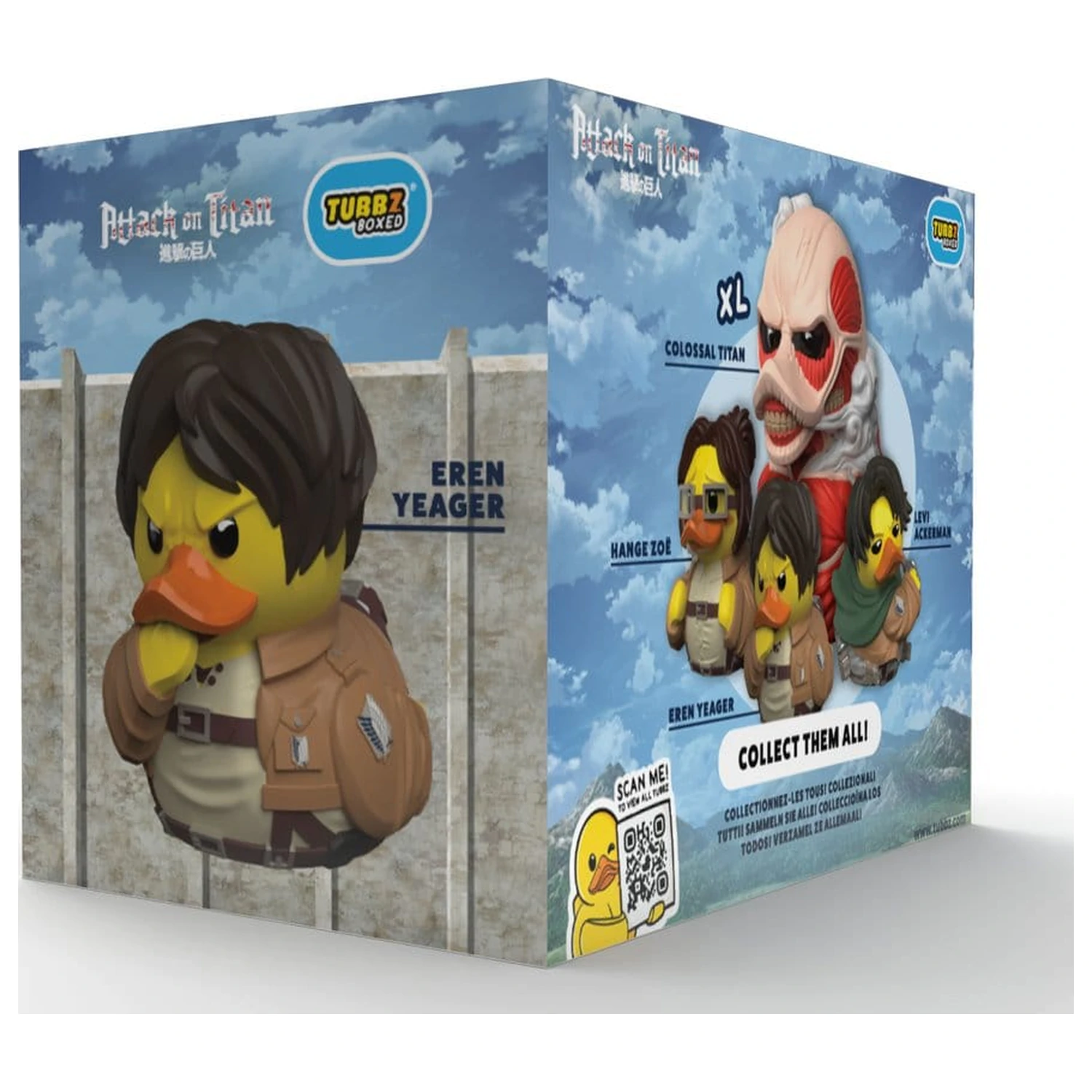 Attack on Titan Tubbz Eren Yeager PVC figura  termékfotó
