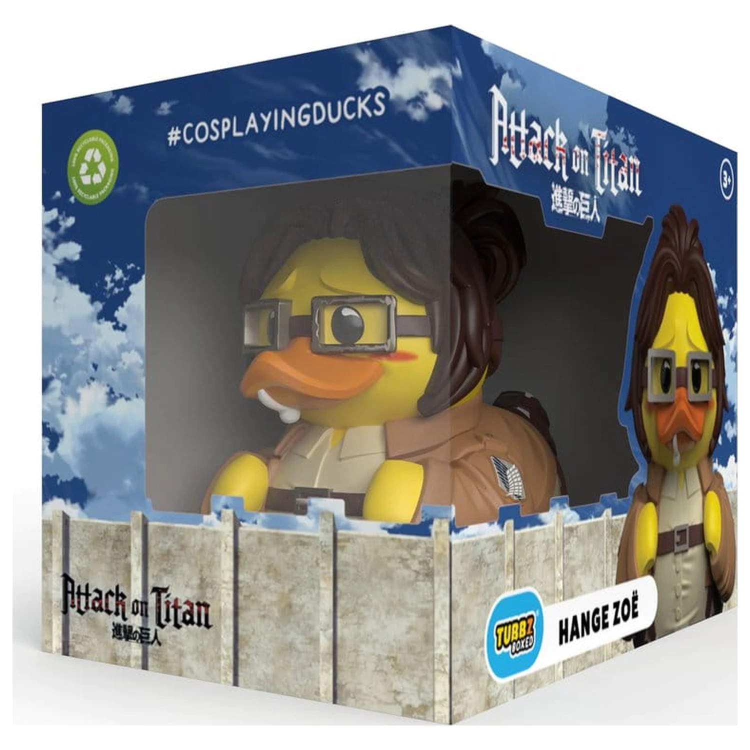 Attack on Titan Tubbz Hange Zoe PVC figura  termékfotó