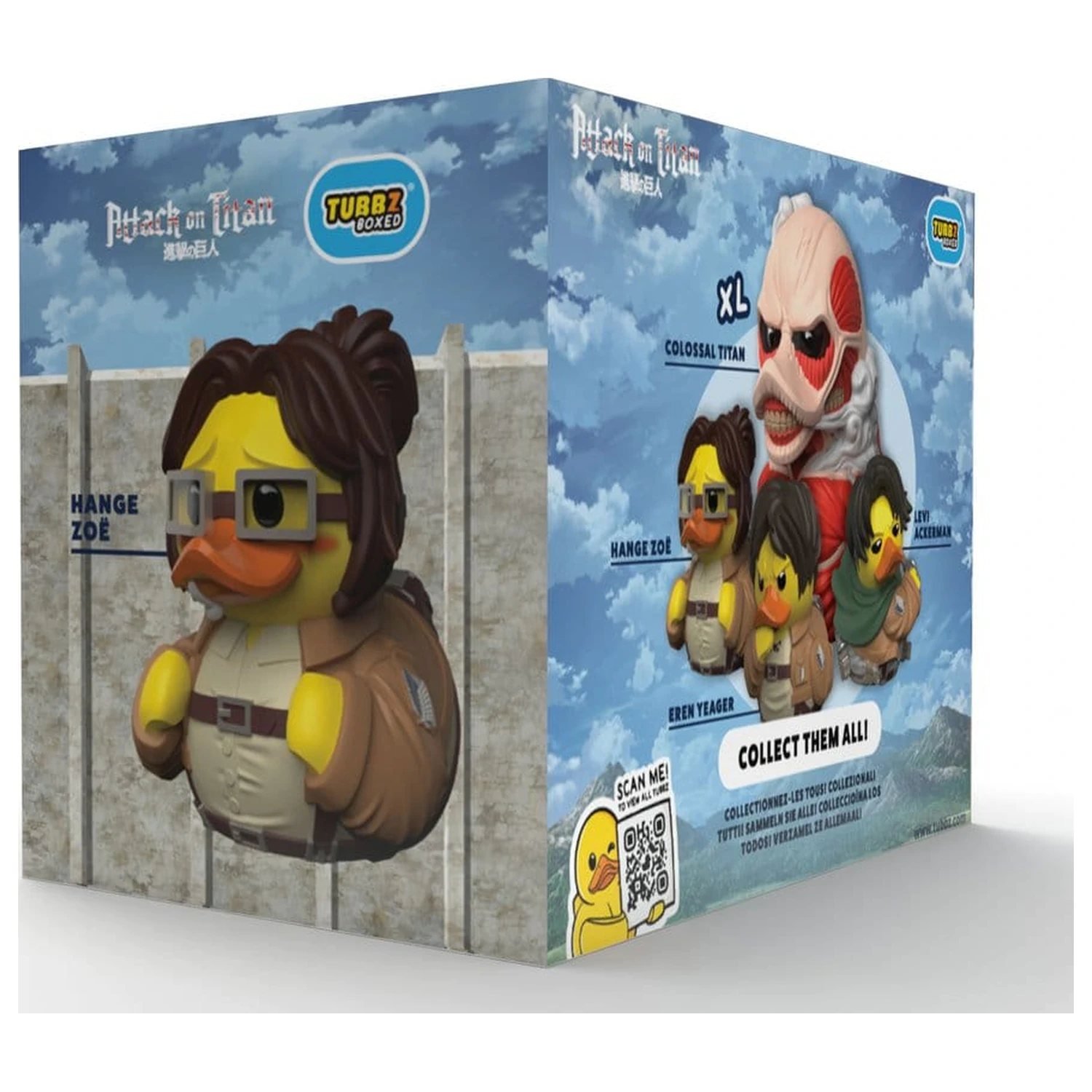 Attack on Titan Tubbz Hange Zoe PVC figura  termékfotó