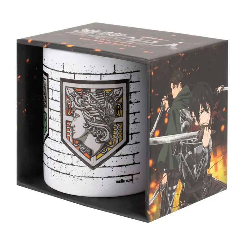 Attack On Titan Wall Emblem bögre 350ml termékfotó