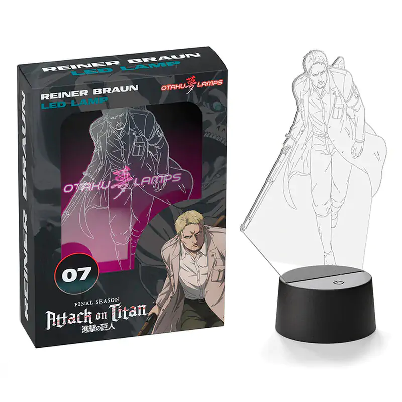 Attack on Titans Reiner Final Season LED lámpa 20cm termékfotó