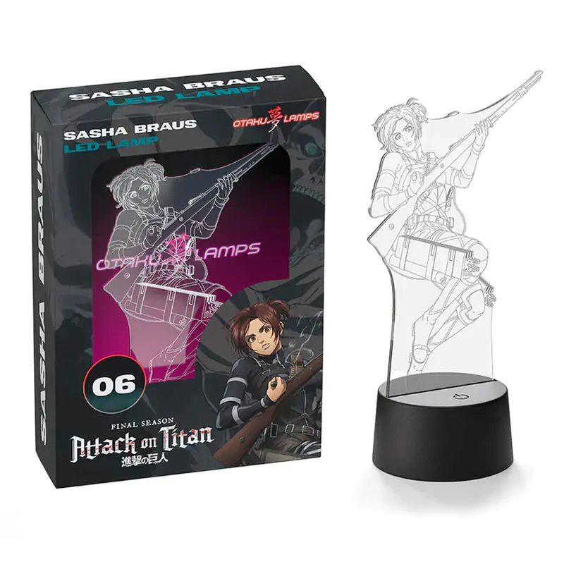 Attack on Titans Sasha Final Season LED lámpa 20cm termékfotó
