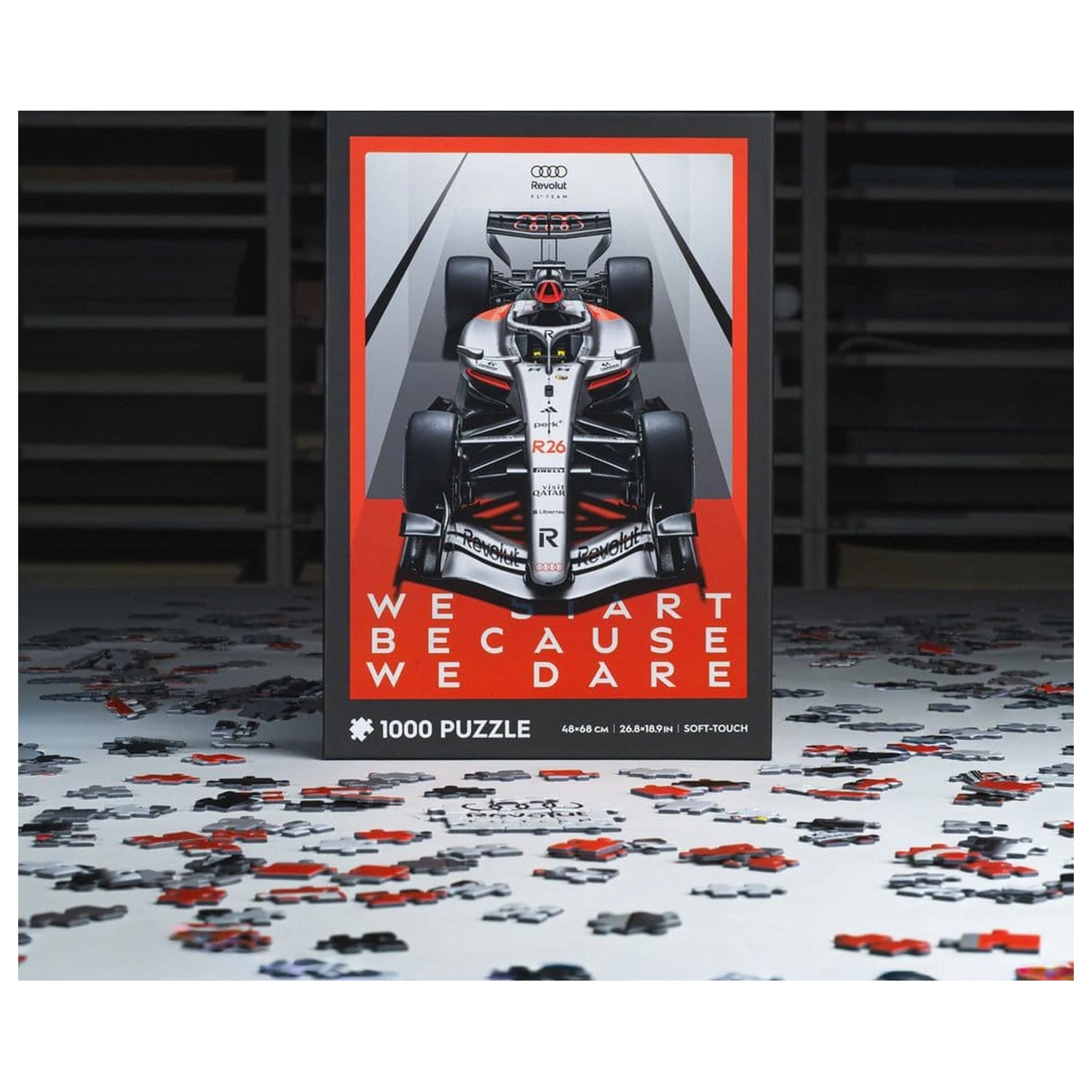 Audi Revolut F1 Team R26 2026 1000 darabos puzzle termékfotó