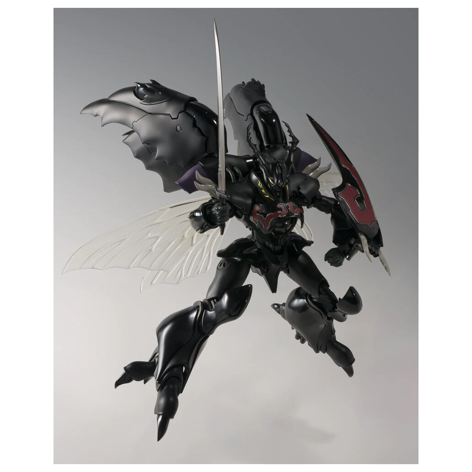 Aura Battler Dunbine The Robot Spirits Side AB Zwarth HD figura 18cm termékfotó