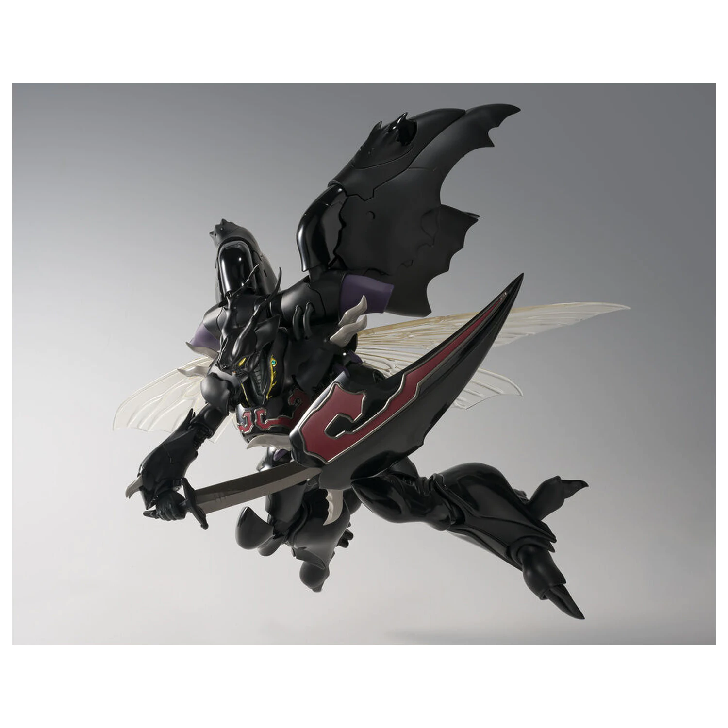 Aura Battler Dunbine The Robot Spirits Side AB Zwarth HD figura 18cm termékfotó