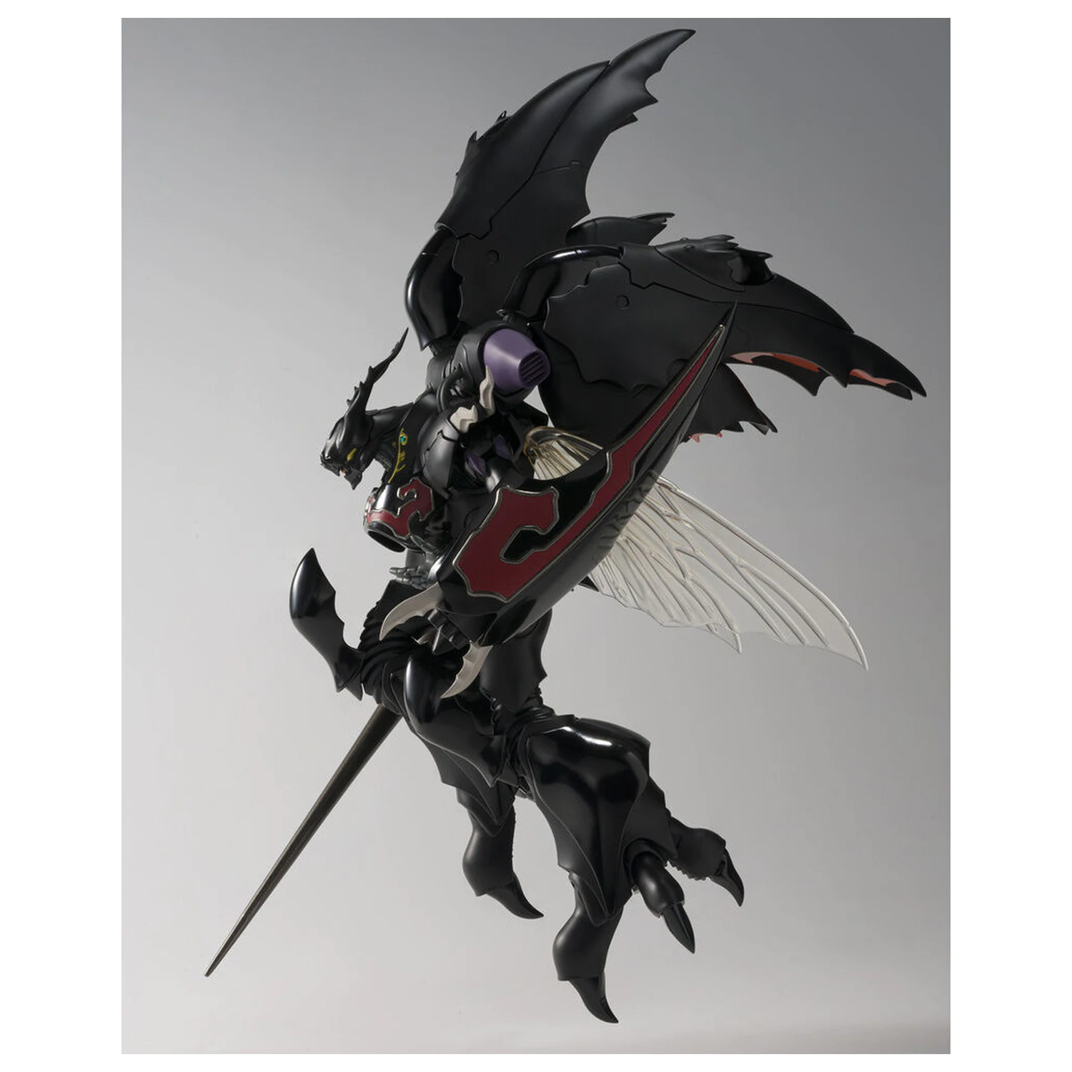 Aura Battler Dunbine The Robot Spirits Side AB Zwarth HD figura 18cm termékfotó