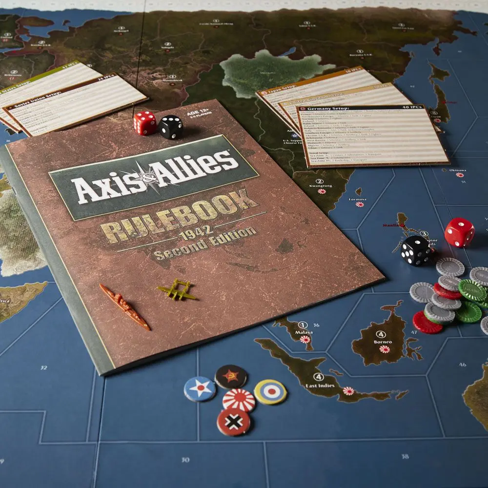 Avalon Hill Axis &amp; Allies 1942 angol nyelvű társasjáték termékfotó