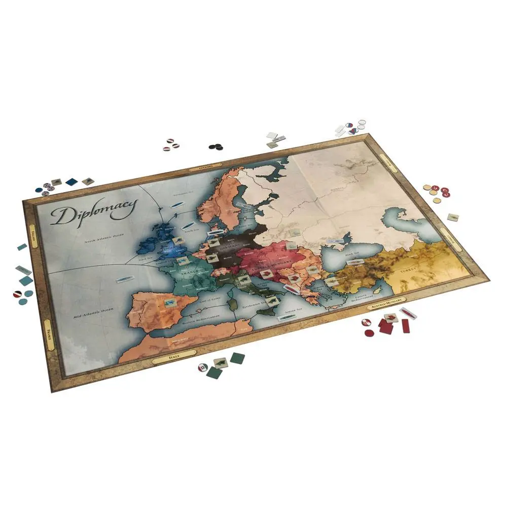 Avalon Hill Diplomacy angol nyelvű társasjáték termékfotó