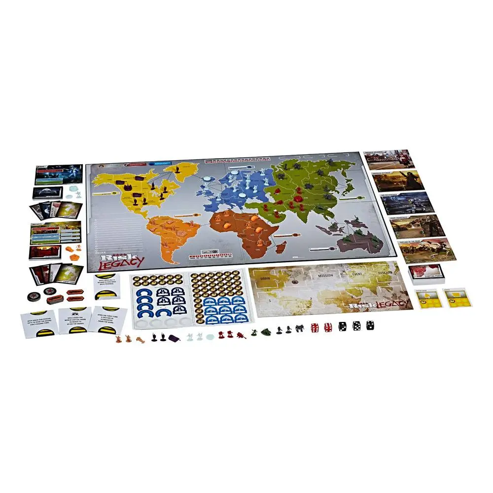 Avalon Hill Risk Legacy angol nyelvű társasjáték termékfotó
