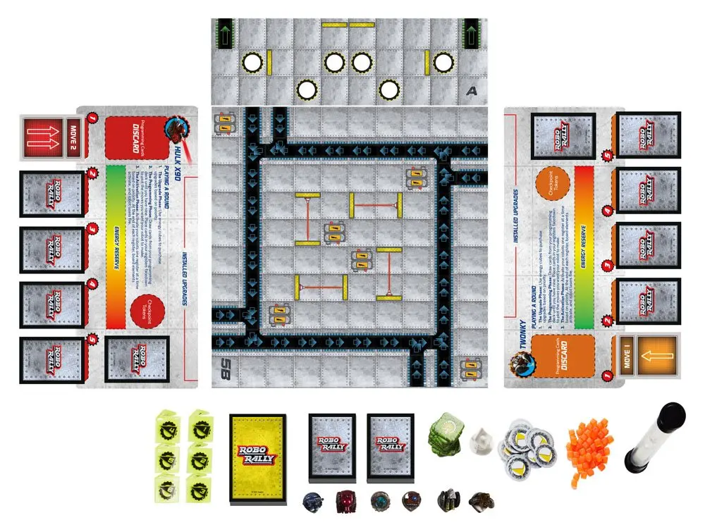 Avalon Hill Robo Rally angol nyelvű társasjáték termékfotó
