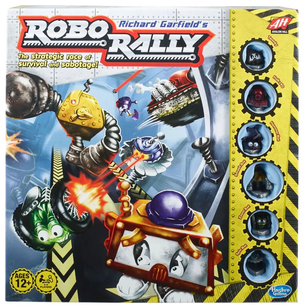 Avalon Hill Robo Rally angol nyelvű társasjáték termékfotó