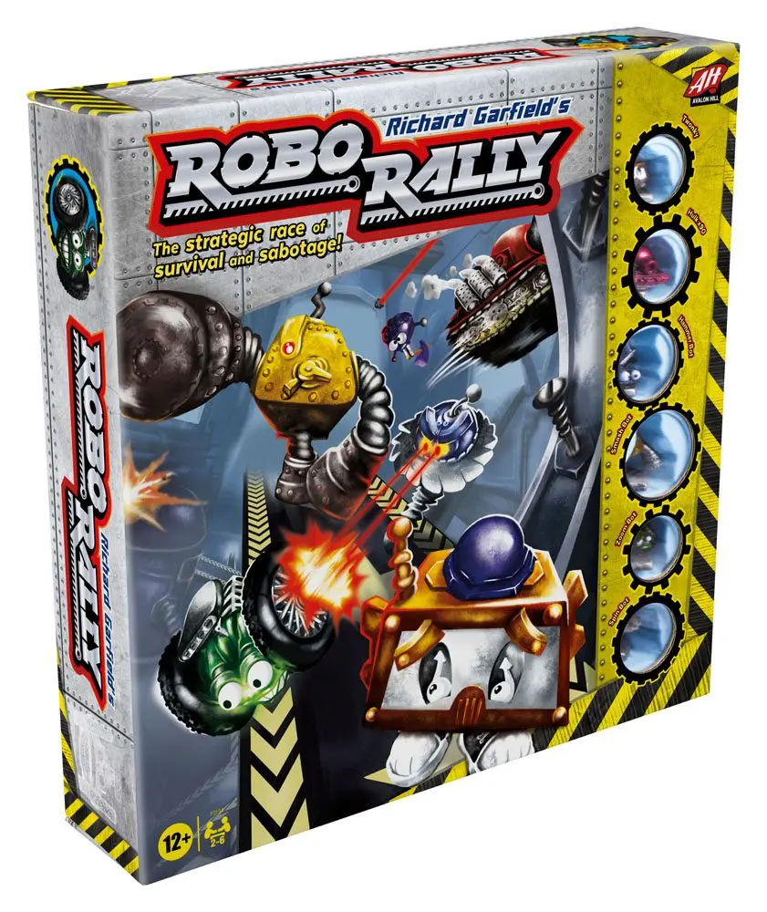 Avalon Hill Robo Rally angol nyelvű társasjáték termékfotó
