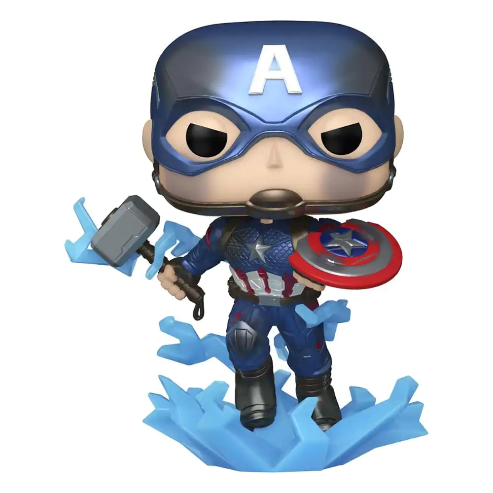 Avengers Endgame Funko POP! Vinyl figura Captain America w/Hammer (GW) (MT) 9 cm termékfotó