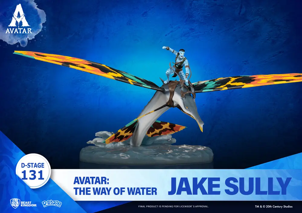 Avatar 2 D-Stage Jake Sully PVC Diorama szobor figura 11 cm termékfotó