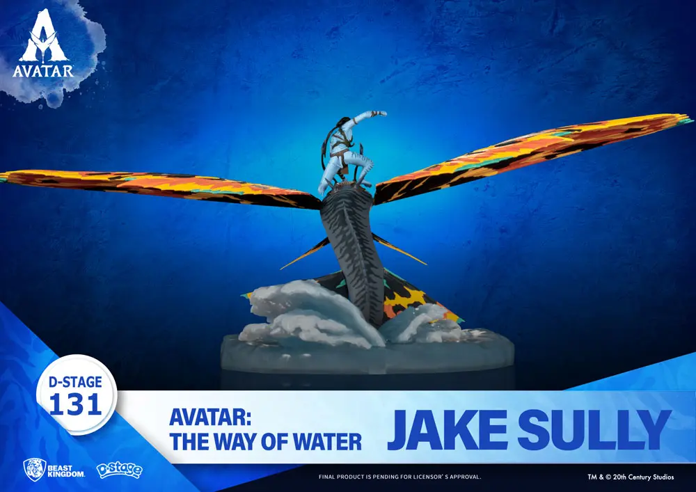 Avatar 2 D-Stage Jake Sully PVC Diorama szobor figura 11 cm termékfotó
