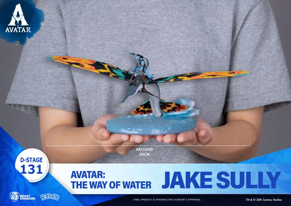 Avatar 2 D-Stage Jake Sully PVC Diorama szobor figura 11 cm termékfotó