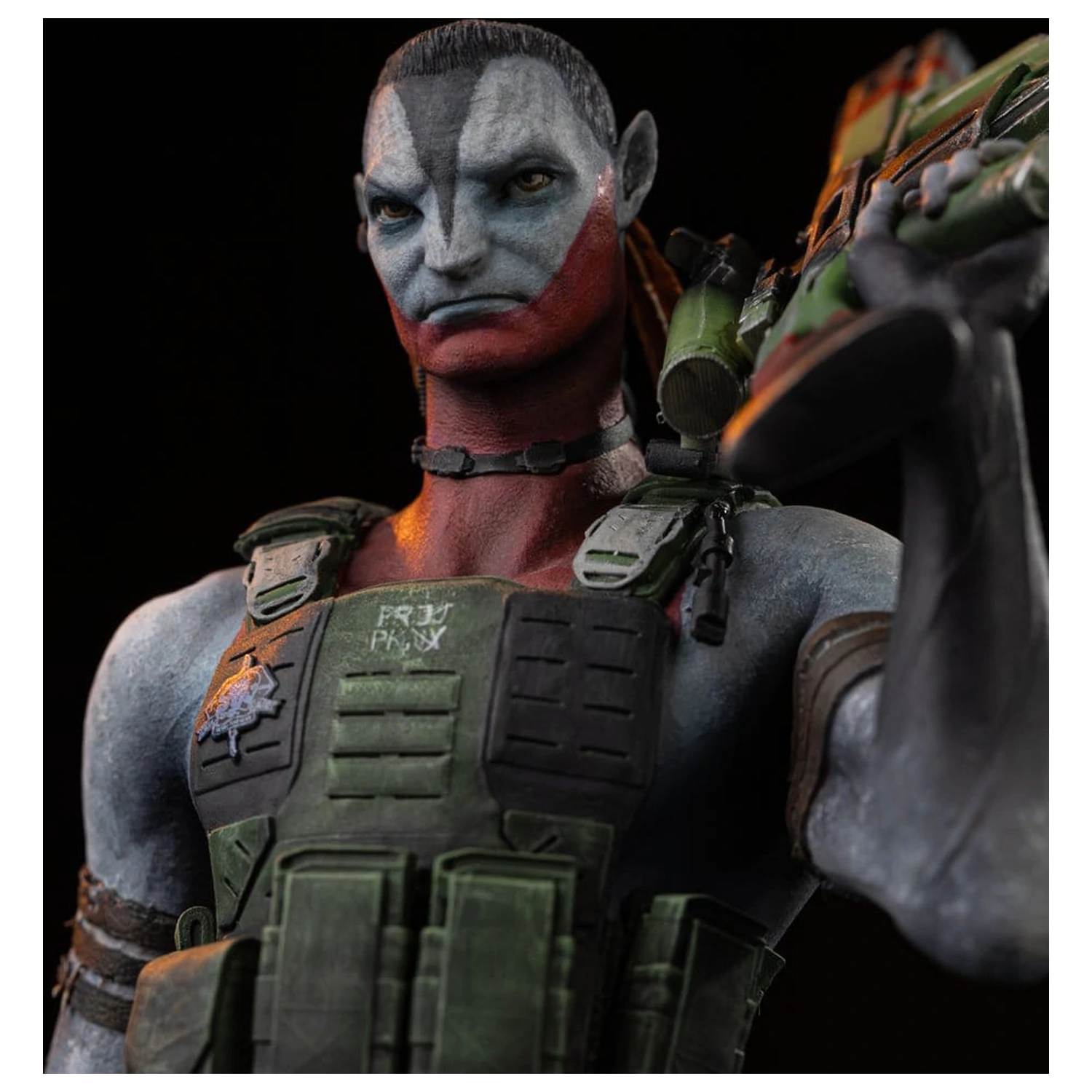 Avatar 3: Fire and Ash Art Scale 1/10 Miles Quaritch szobor figura 36 cm termékfotó