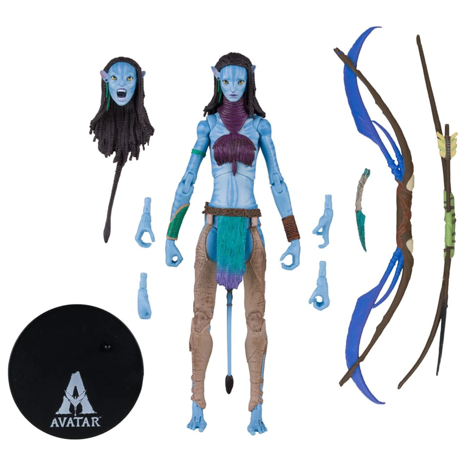  Avatar: Fire and Ash Neytiri (Omatikaya Warrior) akciófigura 18 cm termékfotó