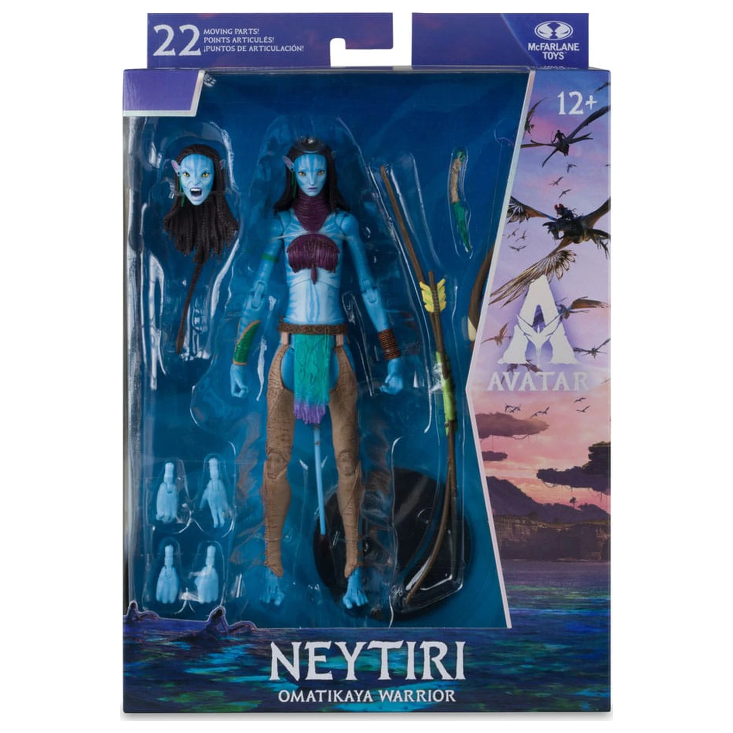  Avatar: Fire and Ash Neytiri (Omatikaya Warrior) akciófigura 18 cm termékfotó