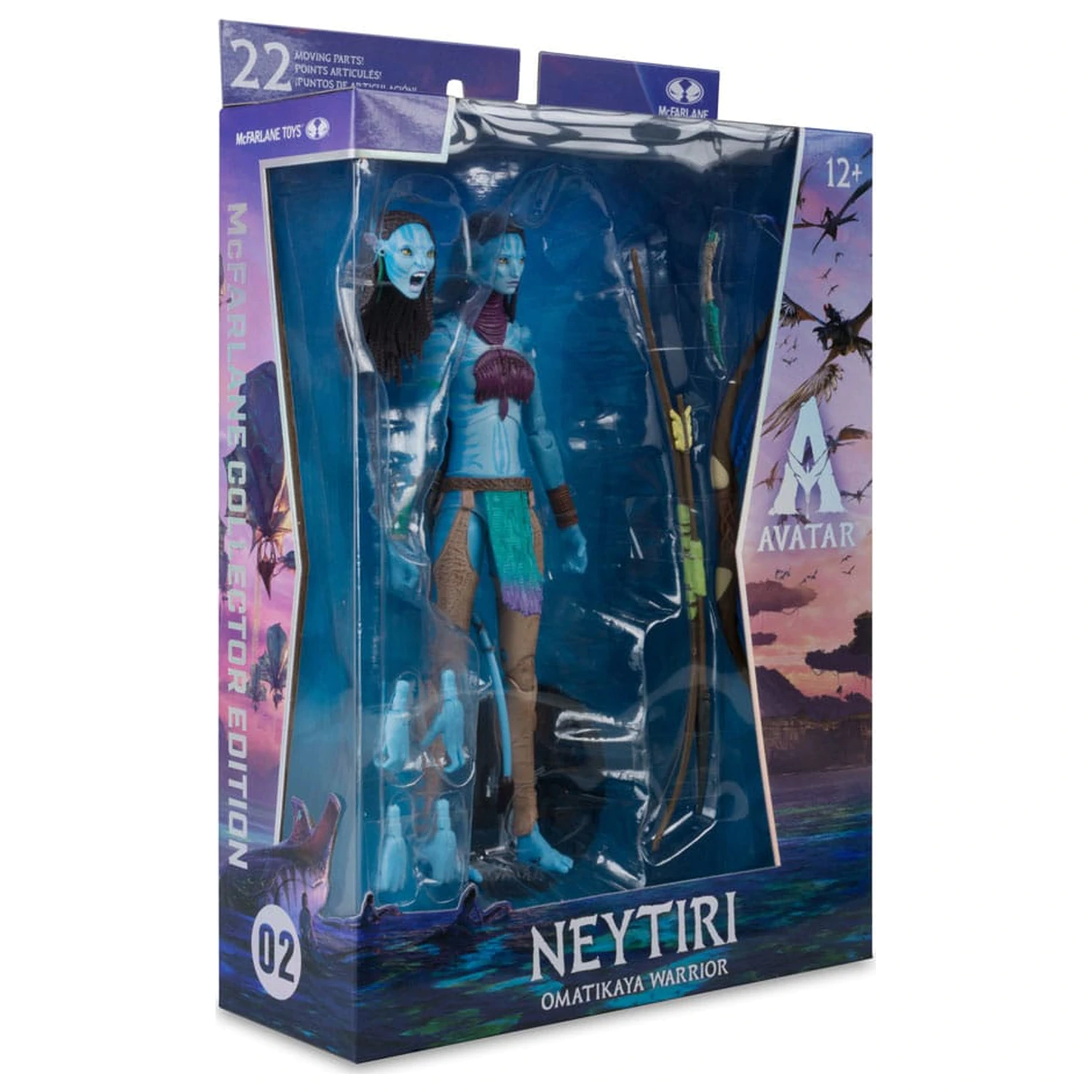  Avatar: Fire and Ash Neytiri (Omatikaya Warrior) akciófigura 18 cm termékfotó