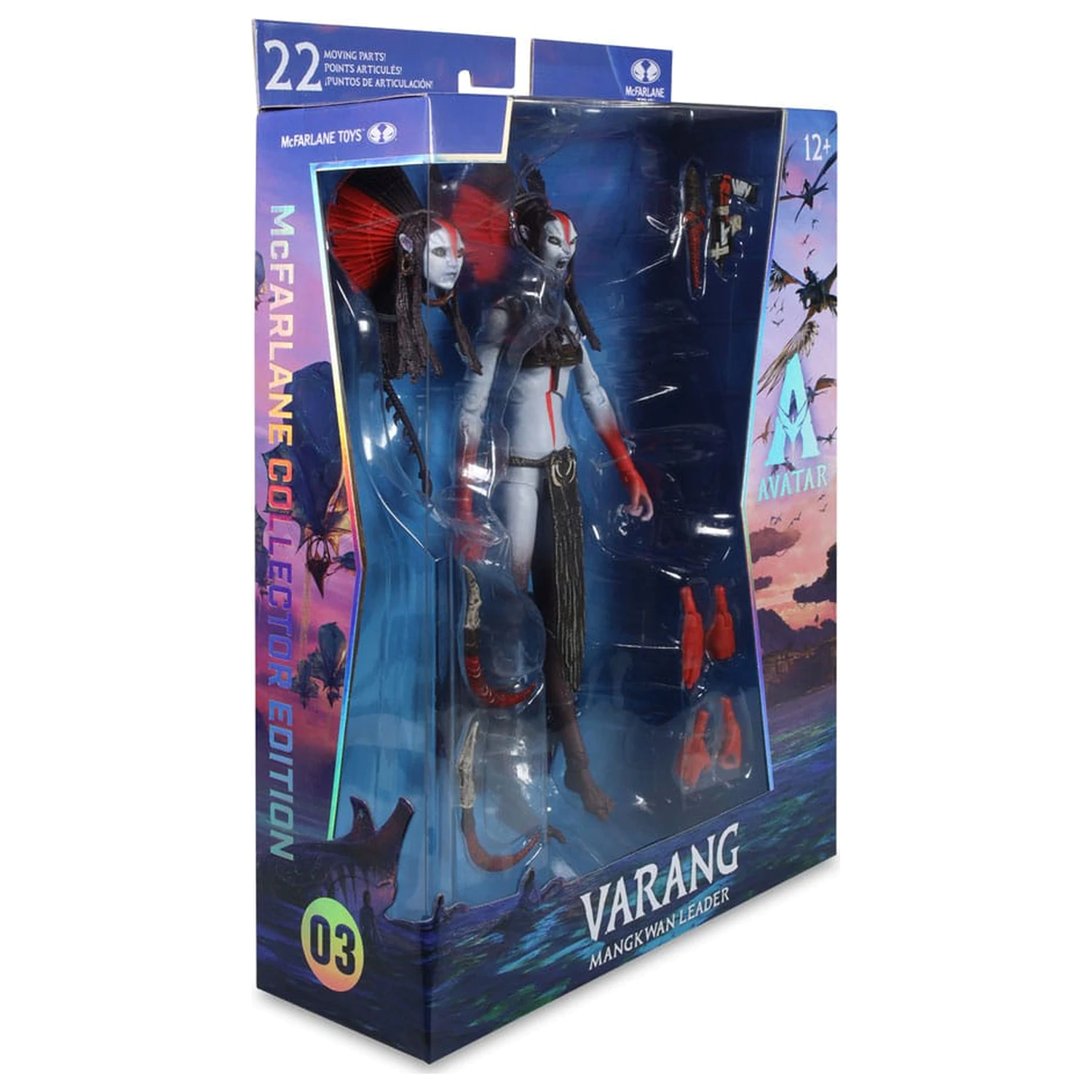  Avatar: Fire and Ash Varang (Mangkwan Leader) akciófigura 18 cm termékfotó