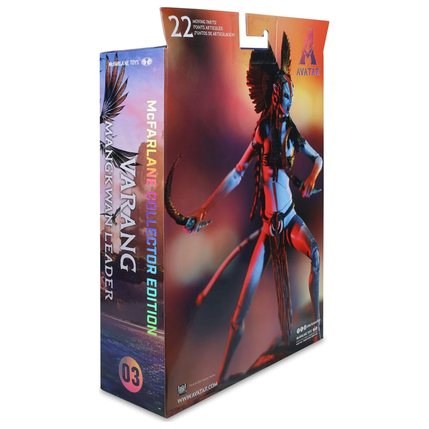  Avatar: Fire and Ash Varang (Mangkwan Leader) akciófigura 18 cm termékfotó