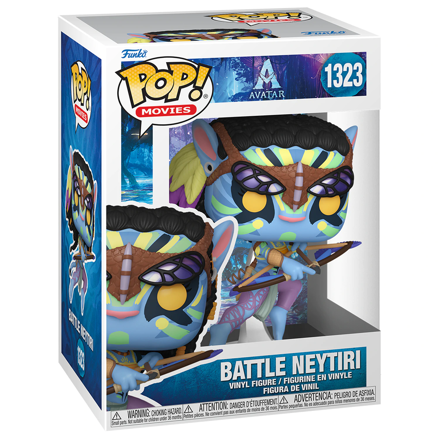Avatar Funko POP! Movies Vinyl figura Neytiri (Battle) 9 cm termékfotó