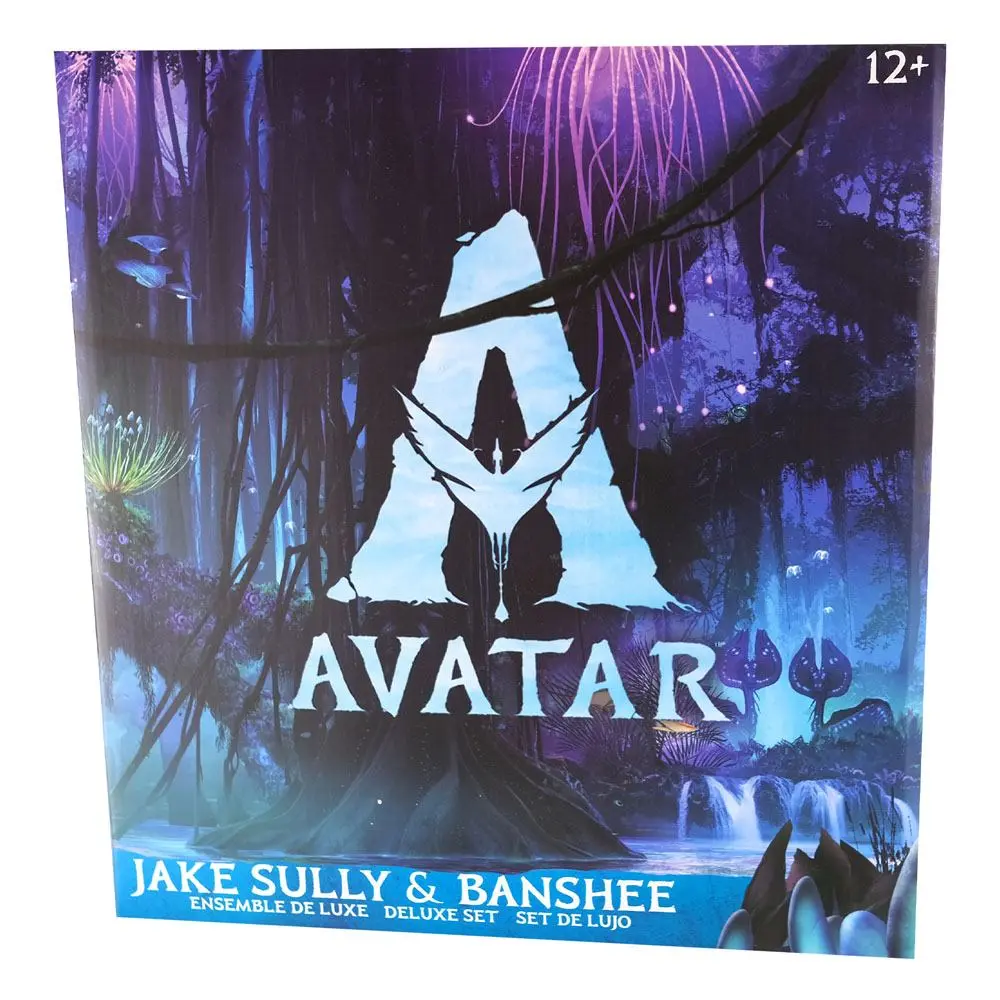 Avatar Jake Sully &amp; Banshee Deluxe csomag 18 cm termékfotó