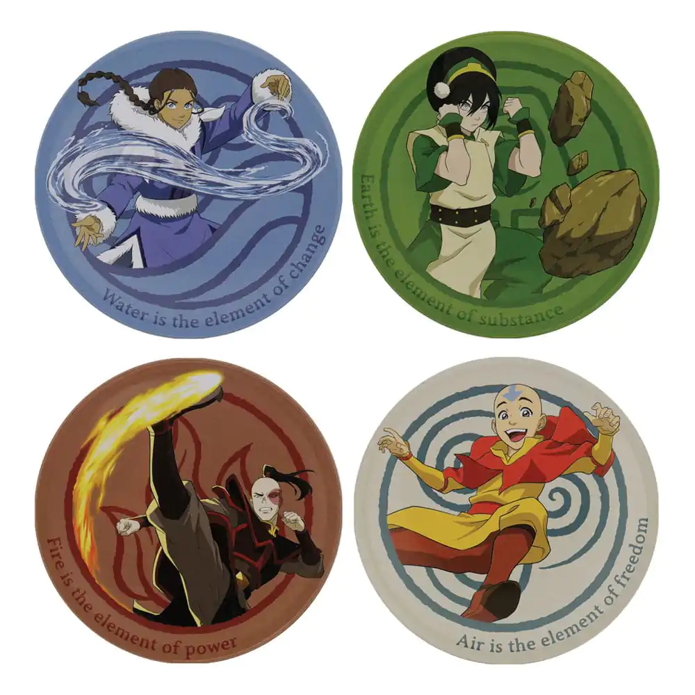 Avatar The Last Airbender Coaster 4-Pack termékfotó