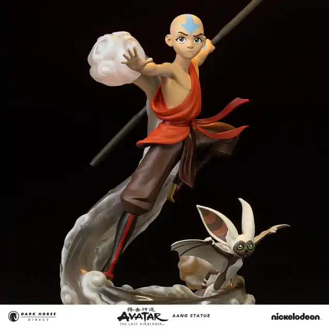 Avatar The Last Airbender Aang & Momo PVC szobor figura 30 cm termékfotó