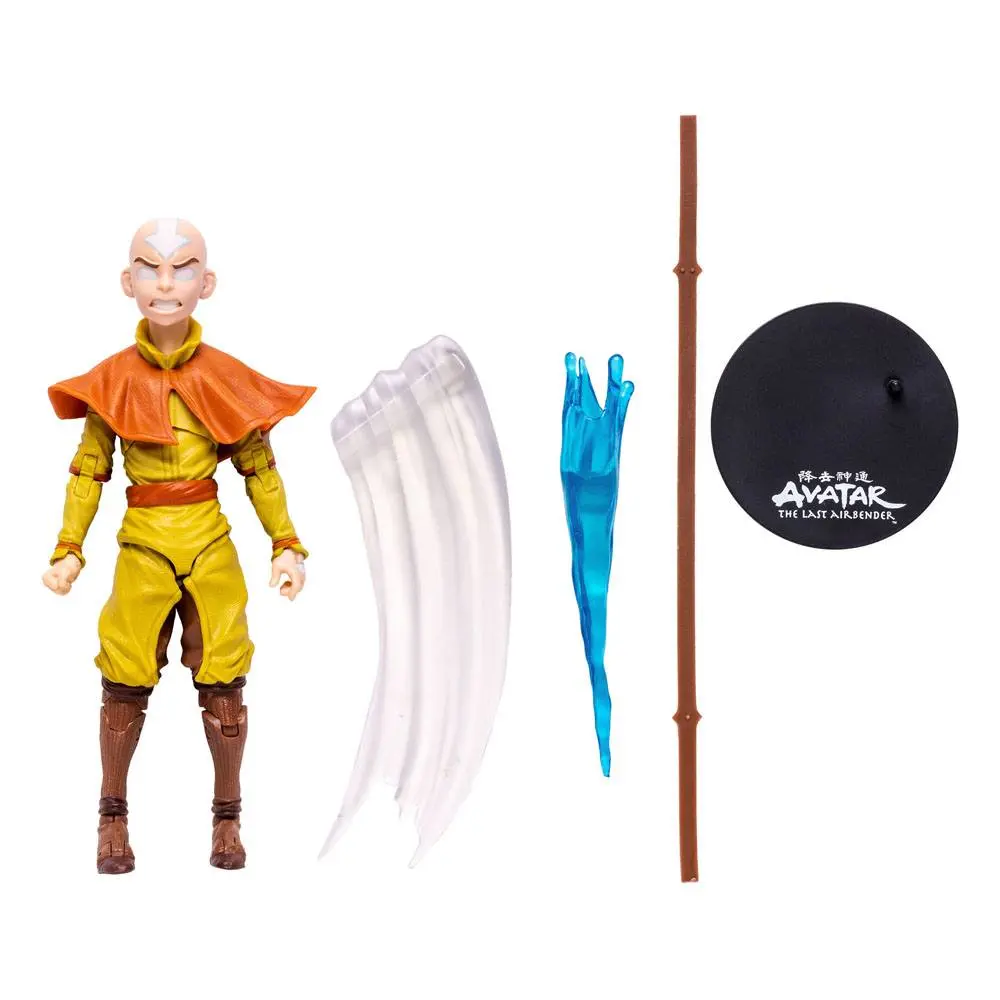 Avatar: The Last Airbender Aang Avatar State (Gold Label) akciófigura 18 cm termékfotó