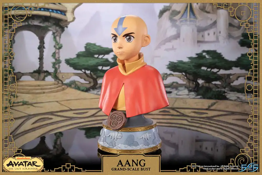 Avatar: The Last Airbender Grand Scale Bust Aang szobor figura 34 cm termékfotó