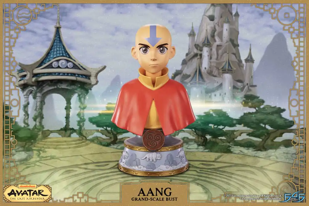 Avatar: The Last Airbender Grand Scale Bust Aang szobor figura 34 cm termékfotó