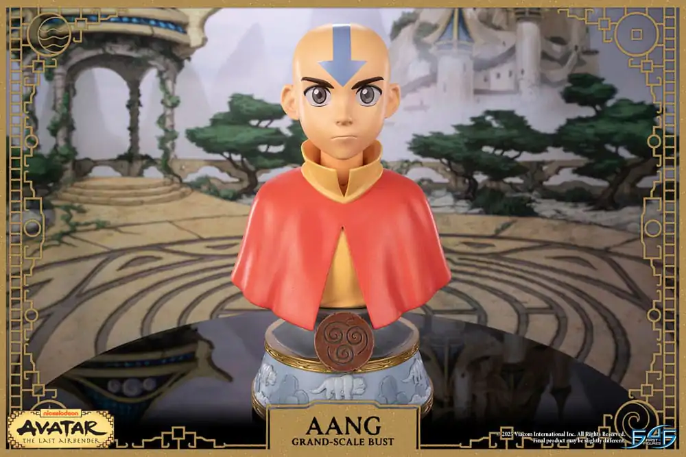 Avatar: The Last Airbender Grand Scale Bust Aang szobor figura 34 cm termékfotó