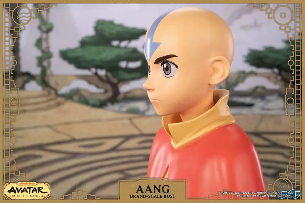 Avatar: The Last Airbender Grand Scale Bust Aang szobor figura 34 cm termékfotó