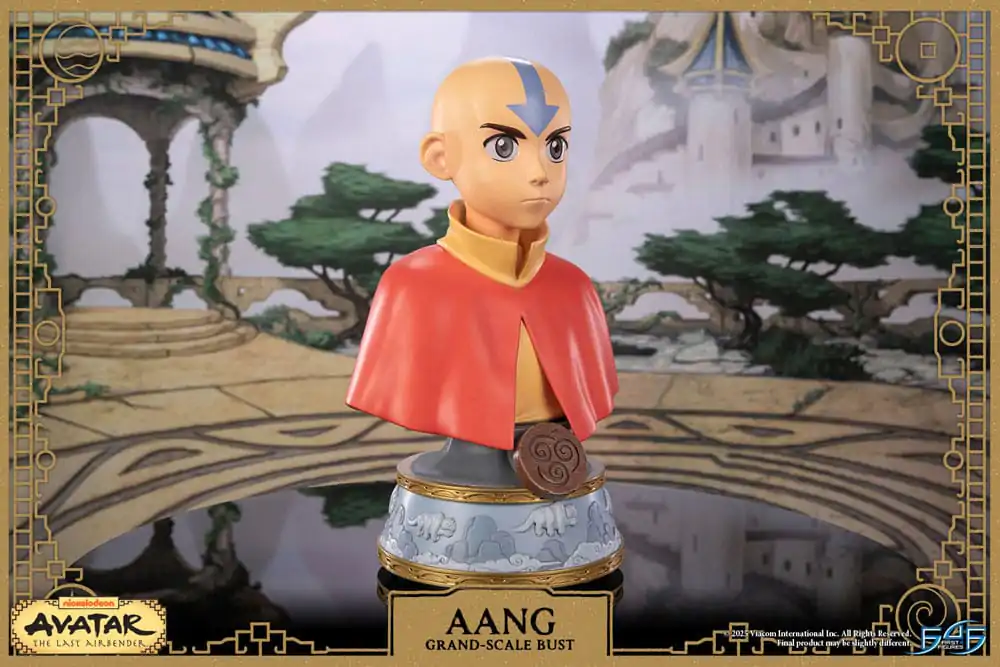 Avatar: The Last Airbender Grand Scale Bust Aang szobor figura 34 cm termékfotó