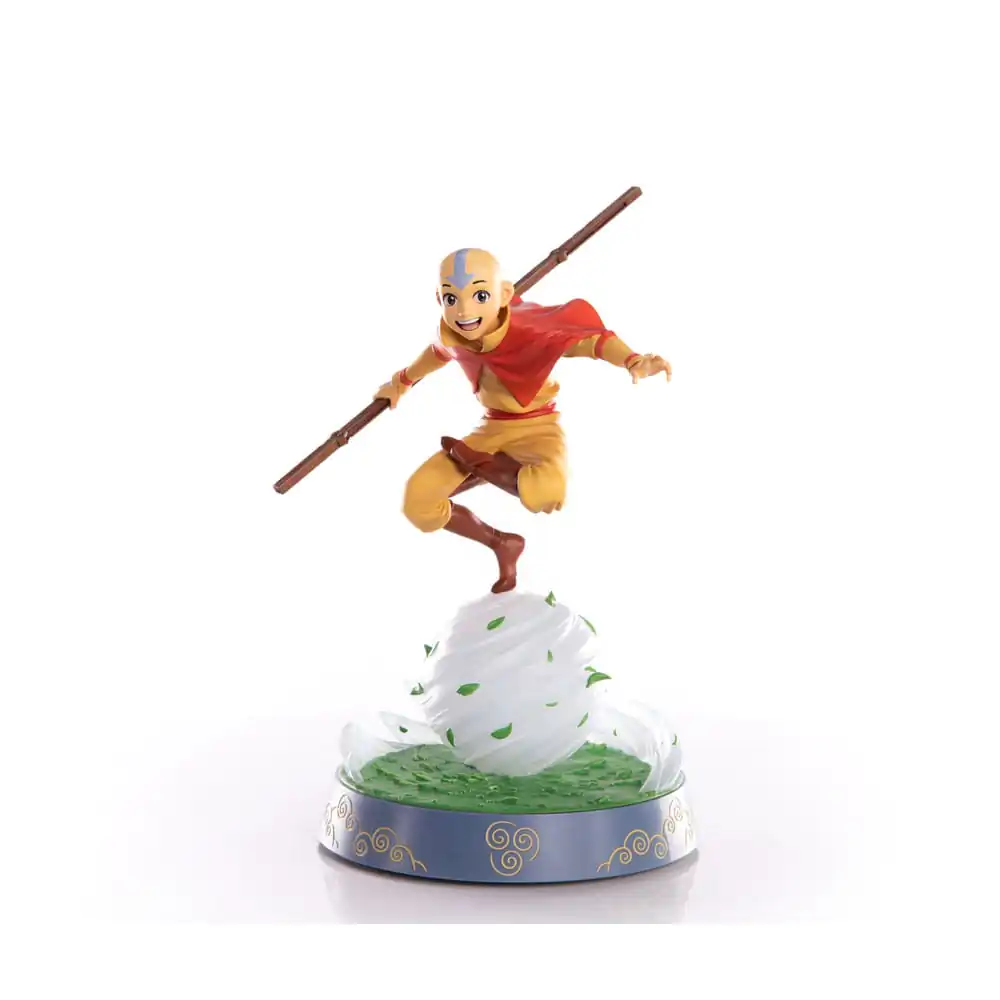 Figura Aang Avatar Libro Uno 11,4 Cm | Action Figure Con Bastone Ed Effetti Aria | Jazwares