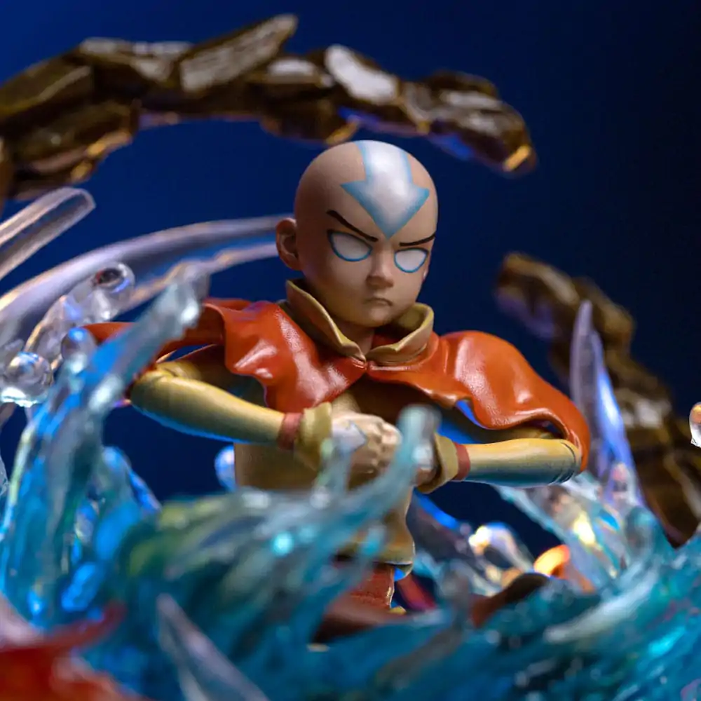 Avatar: The Last Airbender Art Scale 1/10 Aang szobor figura 21 cm termékfotó