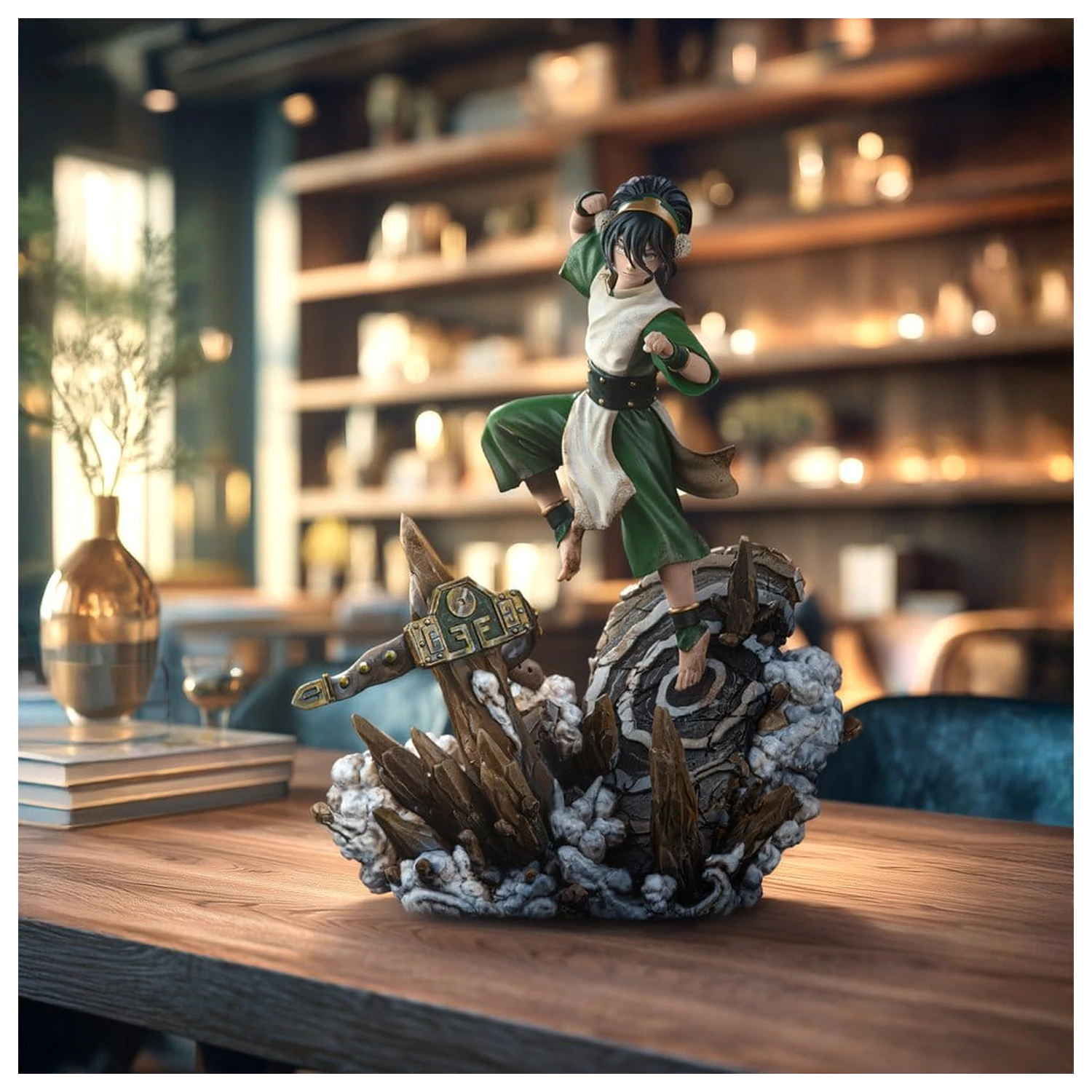 Avatar: The Last Airbender Art Scale 1/10 Toph szobor figura 20 cm  termékfotó