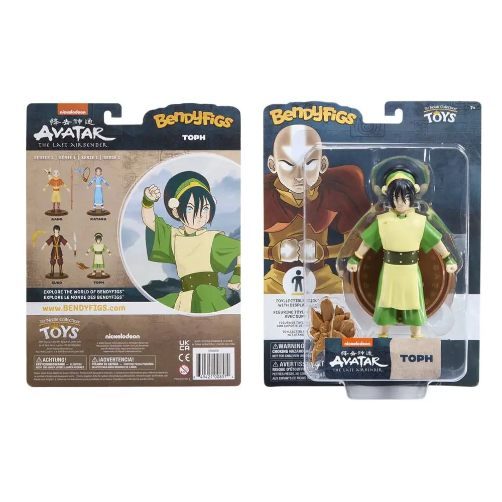 Avatar The Last Airbender Bendyfigs Bendable figura Toph 17 cm termékfotó