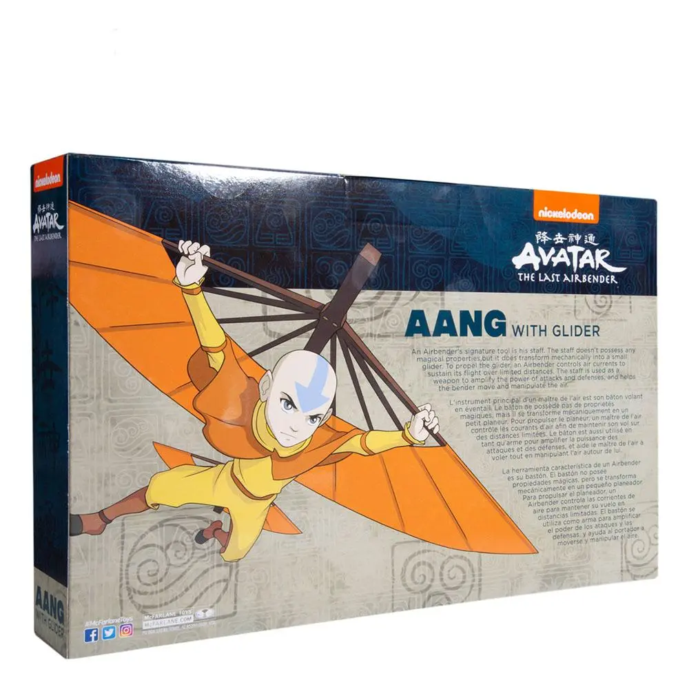 Avatar: The Last Airbender Combo Pack Aang with Glider akciófigura 13 cm termékfotó