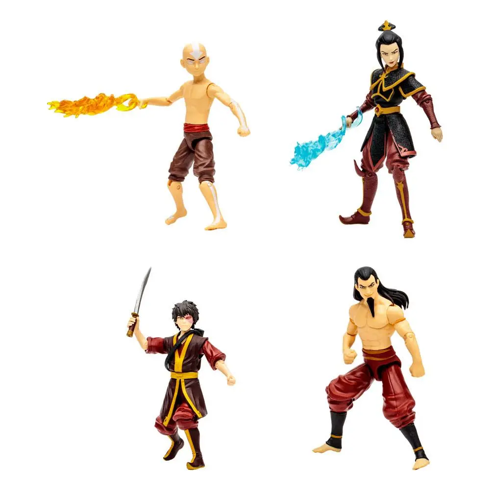 Avatar: The Last Airbender Final Battle 4 db-os akciófigura csomag 13 cm termékfotó