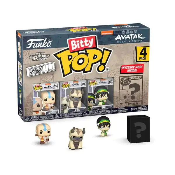 Avatar The Last Airbender Bitty Funko POP! Vinyl Figure 4-Pack Aang 2,5 cm termékfotó