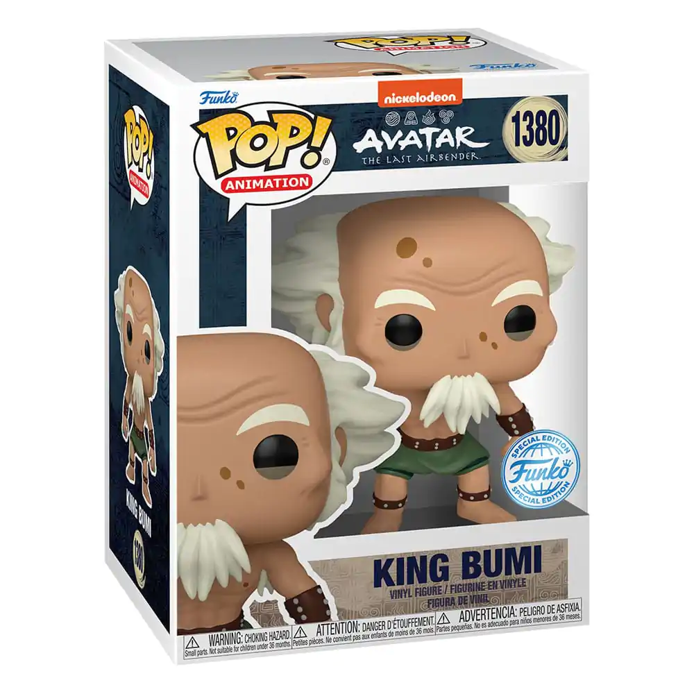 Avatar The Last Airbender Funko POP! Animation Vinyl figura King Bumi 9 cm termékfotó